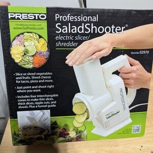 Presto Professional SaladShooter Electric Slicer/Shredder